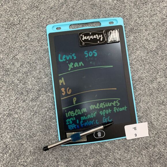 Vintage Levis 505 Jeans Mens 36 Black Denim Regular Straight Cotton Y2K 2002 - Picture 12 of 13